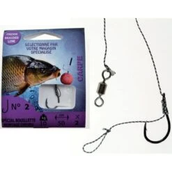 BAS DE LIGNE MONTE CARPE PAFEX SPECIAL BOUILLETTE - PAR 2