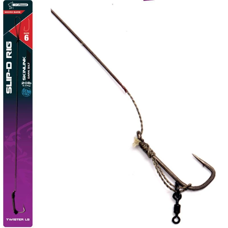 BAS DE LIGNE MONTE NASH SLIP D RIG