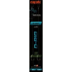 BAS DE LIGNE ROK FISHING D-RIG CURVE SHANK - PAR 2