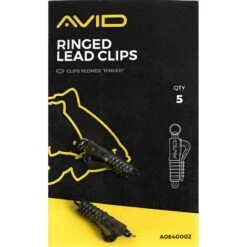 CLIP PLOMB AVID CARP RINGED LEAD CLIPS