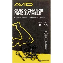 EMERILLON AVID CARP QUICK CHANGE RING SWIVELS