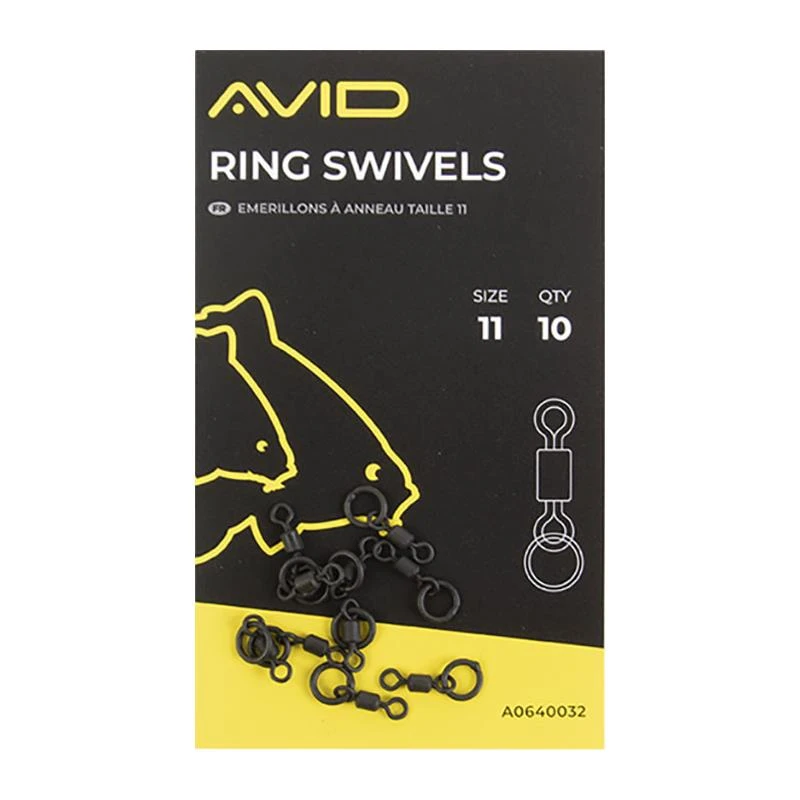 EMERILLON AVID CARP RING SWIVELS