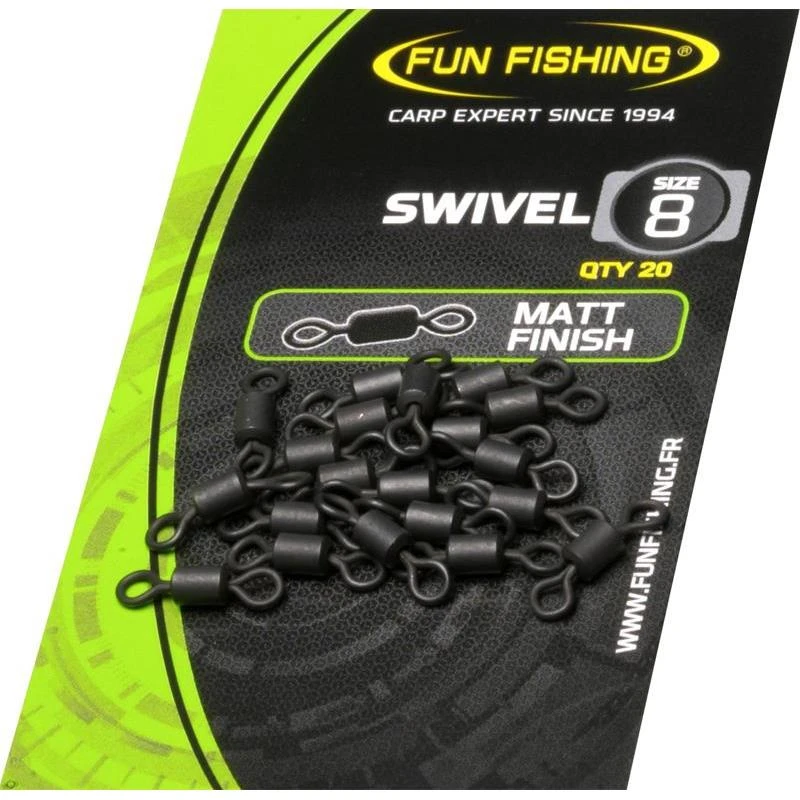 EMERILLON CARPE FUN FISHING SWIVELS