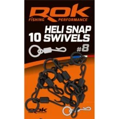 ÉMÉRILLON ROK FISHING HELI SNAP SWIVEL