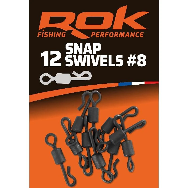 EMERILLON ROK FISHING SNAP SWIVELS