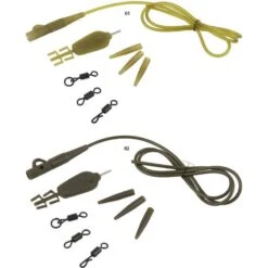 KIT MONTAGE CARP SPIRIT ANTI TANGLE LEAD CLIP RIG