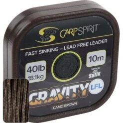 LEAD CORE CARP SPIRIT GRAVITY LFL BROWN - 10M