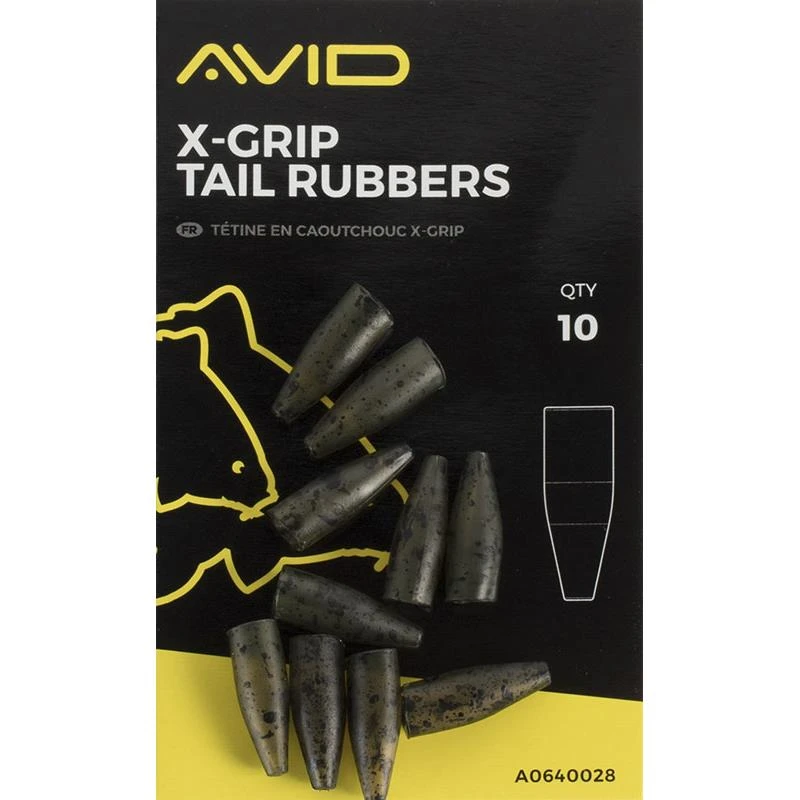 MANCHON AVID CARP X-GRIP TAIL RUBBERS