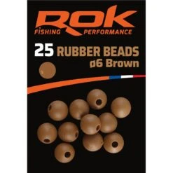 PERLE ROK FISHING RUBBER BEADS