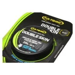 TRESSE A BAS DE LIGNE CARPE FUN FISHING DOUBLE SKIN