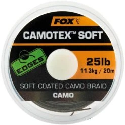 TRESSE A BAS DE LIGNE GAINEE FOX EDGES CAMOTEX SOFT CAMO - 20M