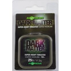 TRESSE A BAS DE LIGNE KORDA DARK MATTER TUNSTENE COATED BRAID - 10M