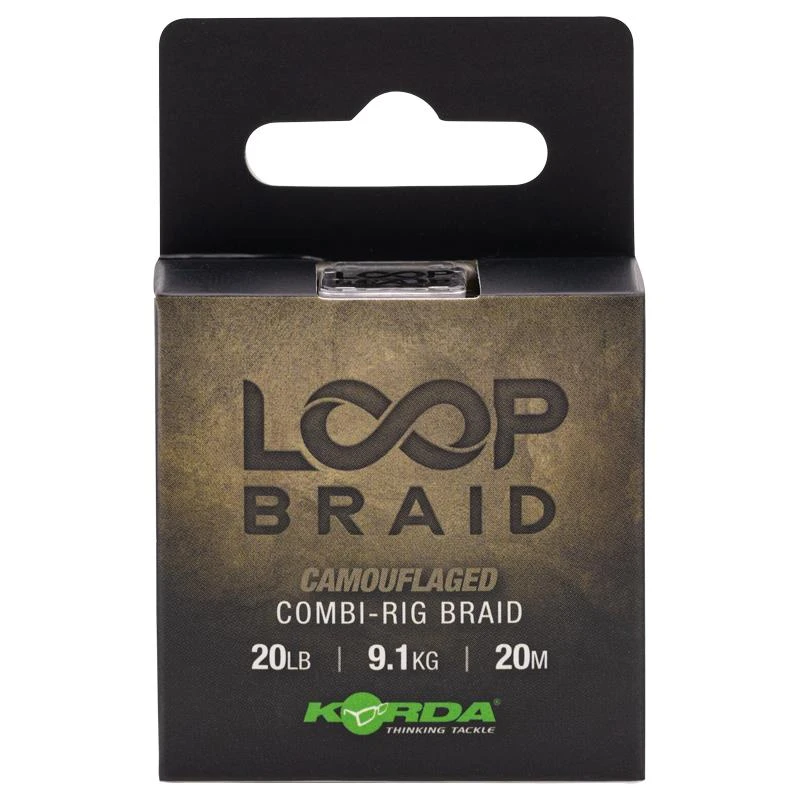 TRESSE À BAS DE LIGNE KORDA LOOP BRAID - 20M – Image 2